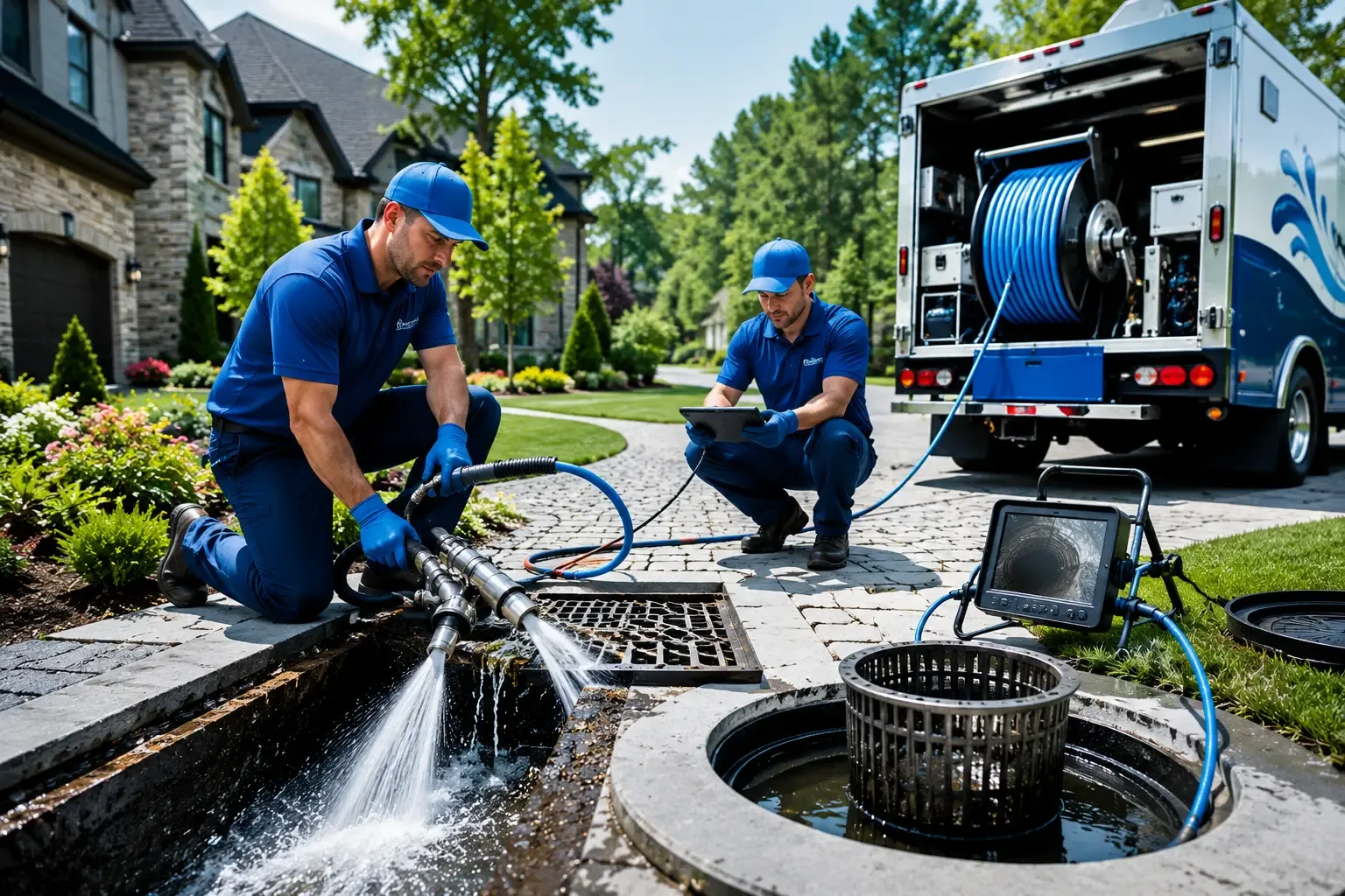 Local outdoor drain cleaning professionals in Hilliard, OH