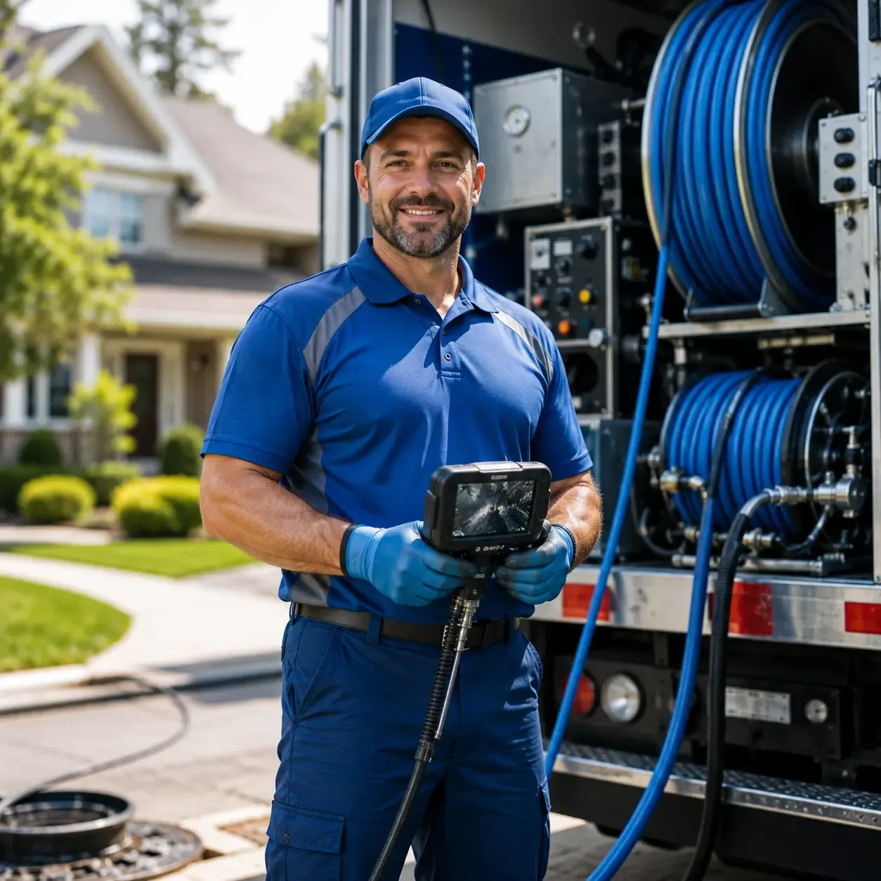 Local outdoor drain cleaning specialists in Hilliard, OH